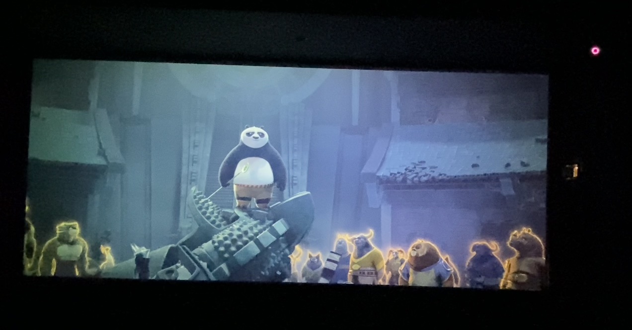 Po holding the Staff of Wisdom